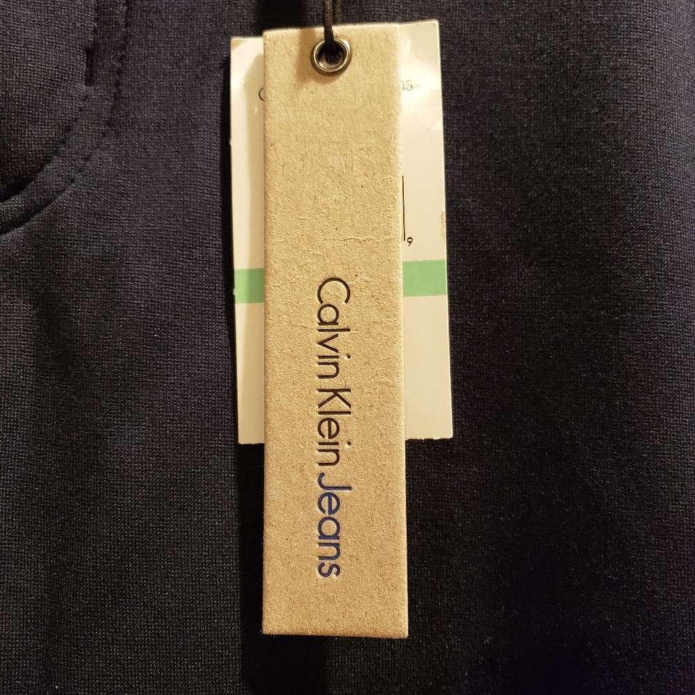 Calvin Klein Stretch Jeans Classic Navy Women's Size 8 (New) - Picture 2 of 6